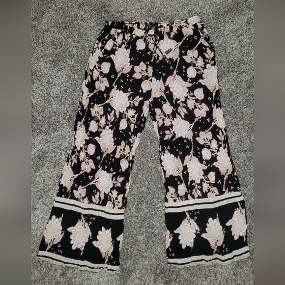 Rachel Zoe| Floral Boho Flowy Wide Leg Pants - Picture 1 of 5